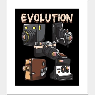 Vintage Evolution of the Camera Photography Posters and Art